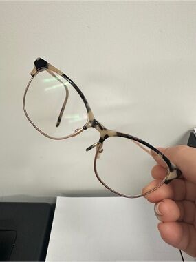 Vera Wang V916 TO Womens Gold Tortoise Cateye Eyeglass FRAMES ONLY 52 15 135